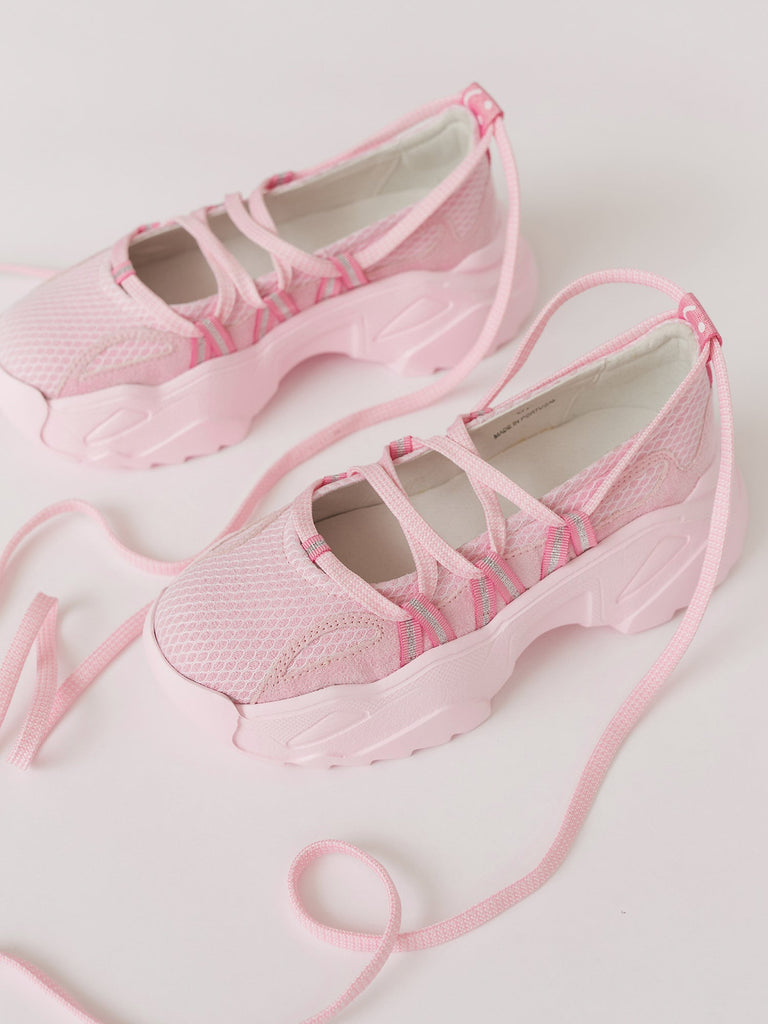 Pink sneakers hotsell