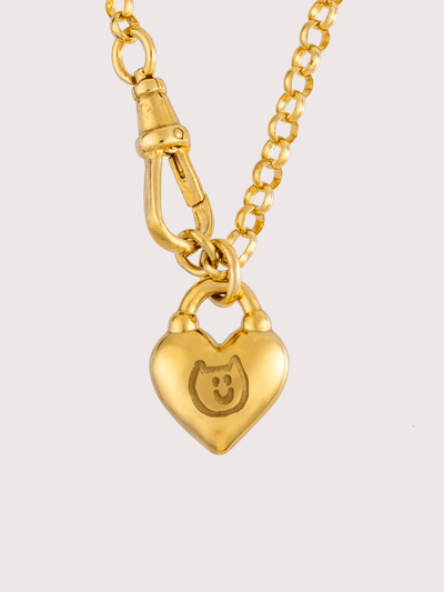 LO x Good Daze Cat Lover Necklace Gold