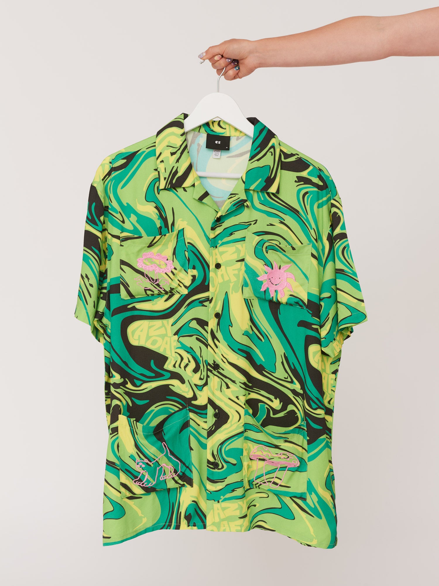 Paint Swirl Bowling Shirt