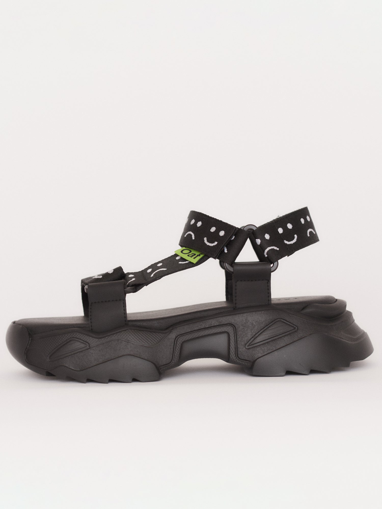 Happy Sad Velcro Sandal Lazy Oaf