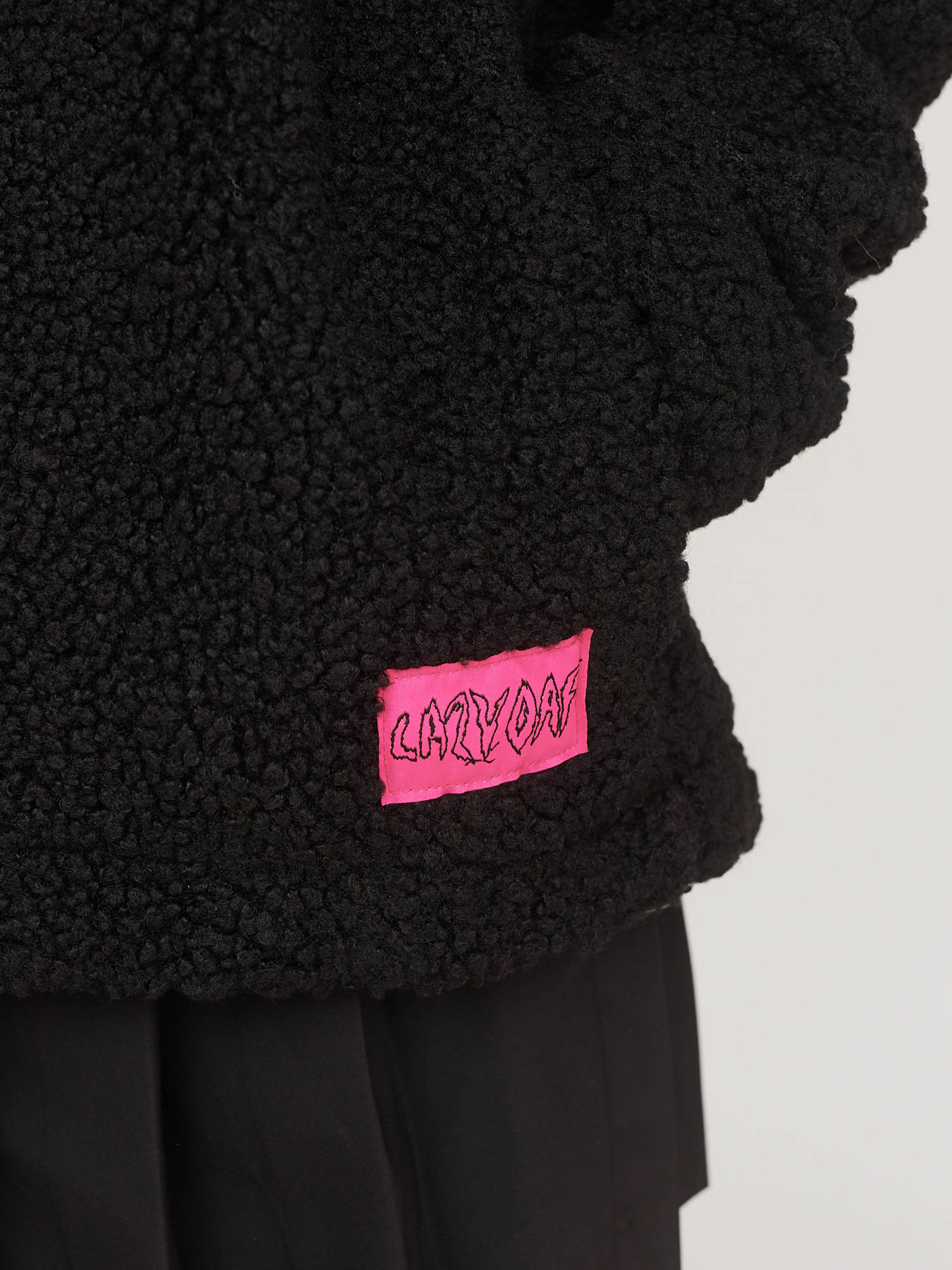 Lazy oaf true discount colour zip up fleece