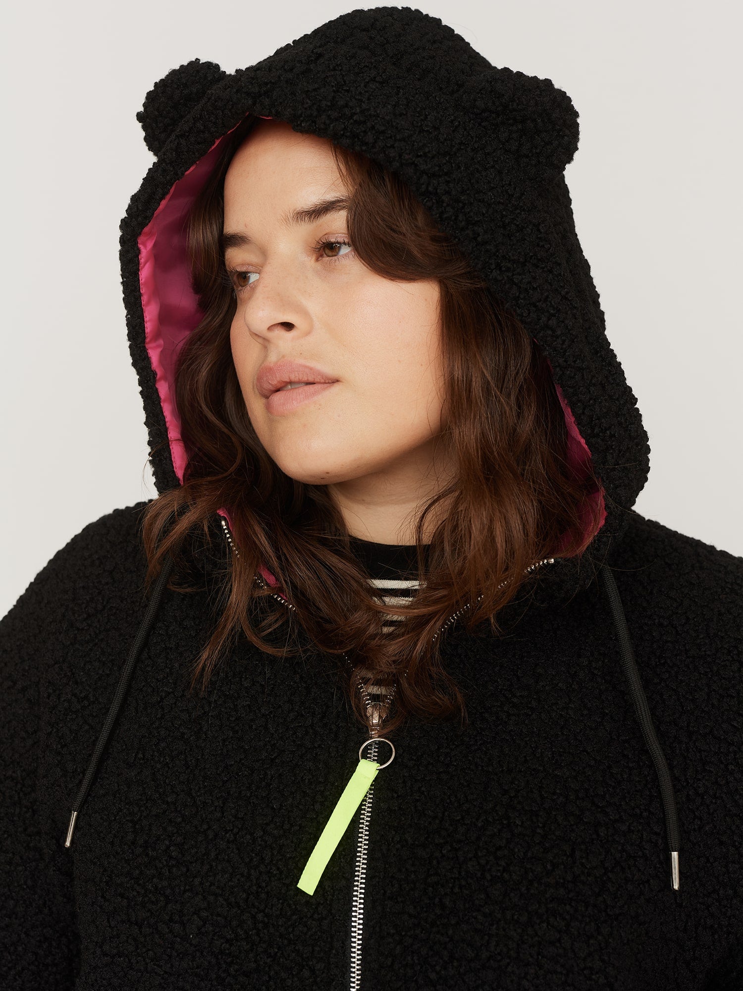 Lazy oaf true discount colour zip up fleece