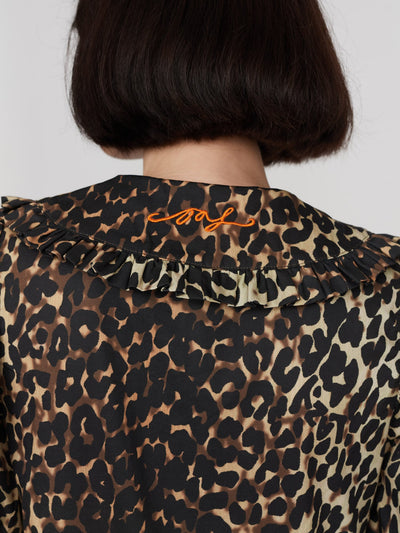Leopard Smock Dress