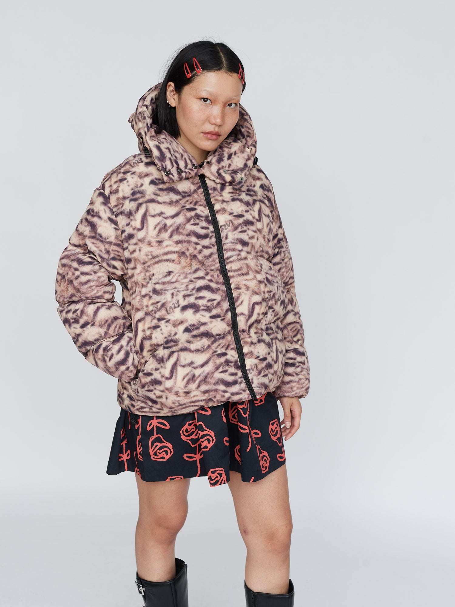 Cat Eyes Puffer Jacket