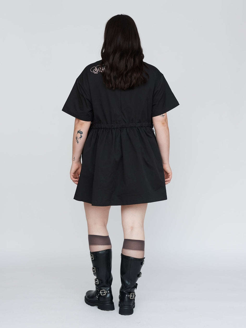 Doodles Side Tie Dress