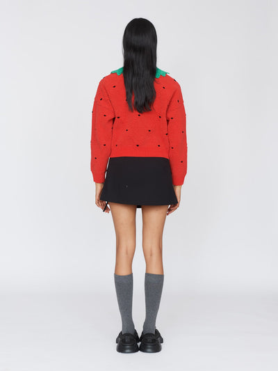 Strawberry Sundae Knitted Jumper