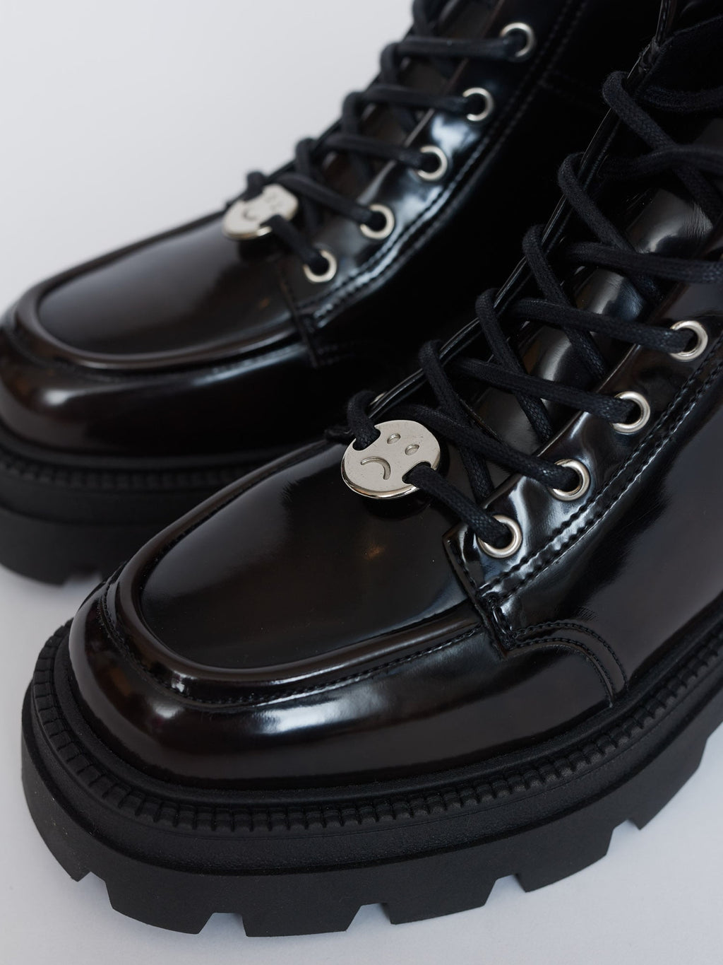 Stitches Lace Up Boot