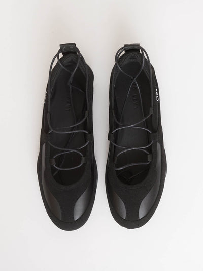 Black Slimbo Ballet Sneakers