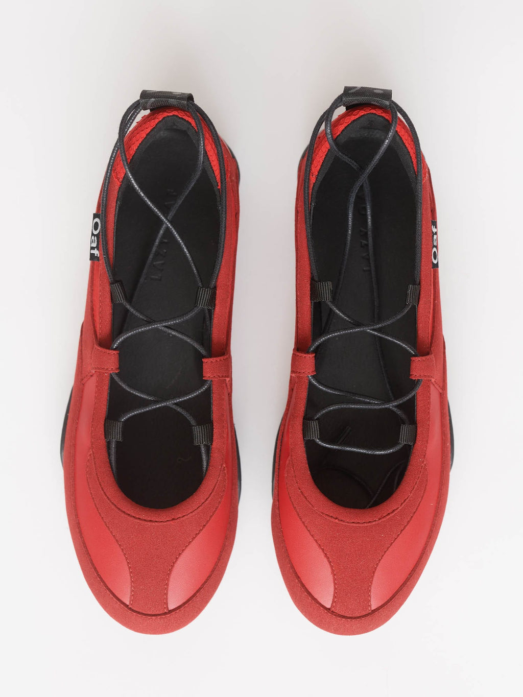 Red Slimbo Ballet Sneakers