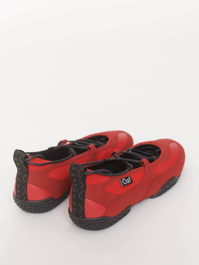 Red Slimbo Ballet Sneakers