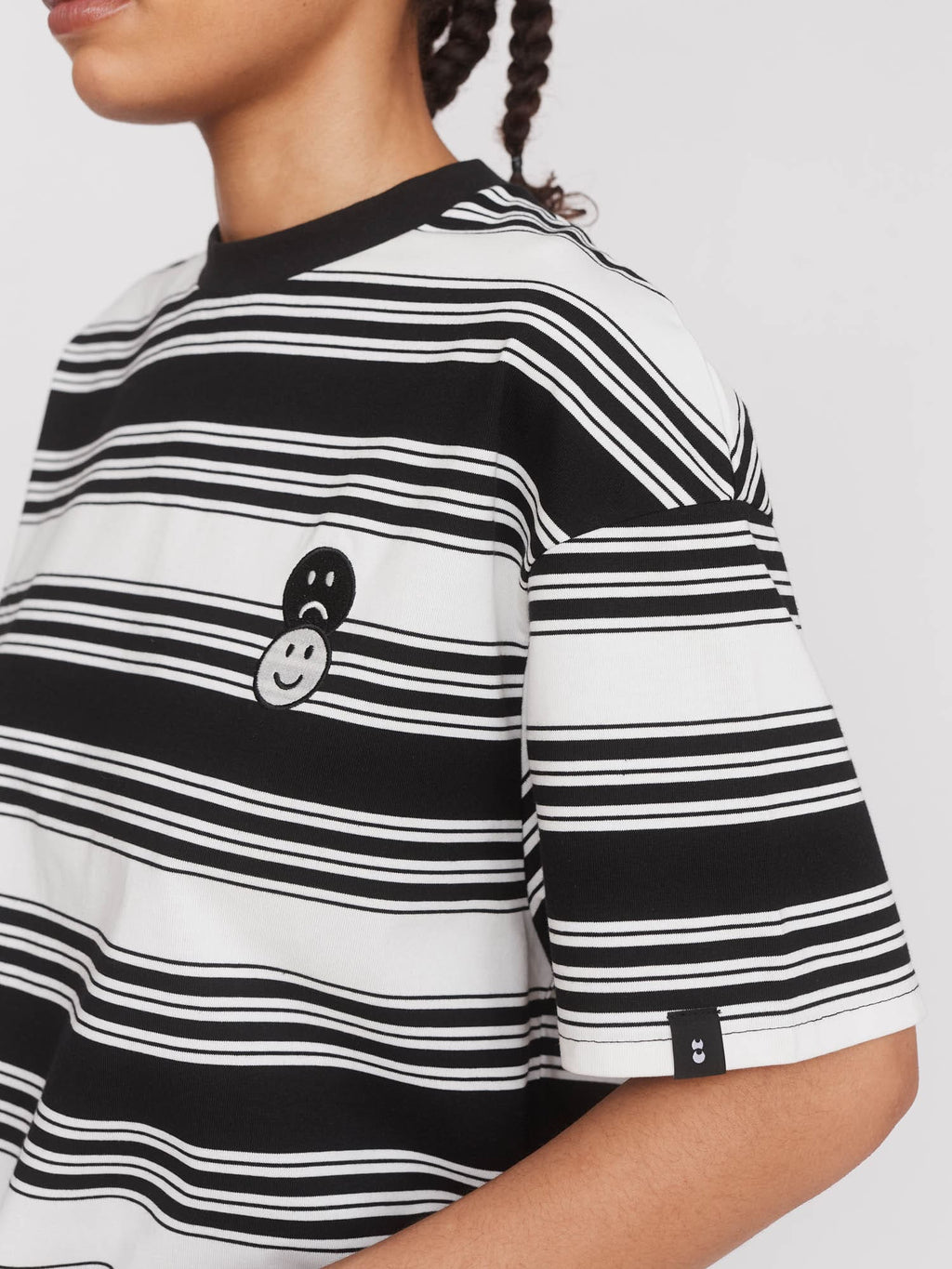 Happy Sad Stripe Tee