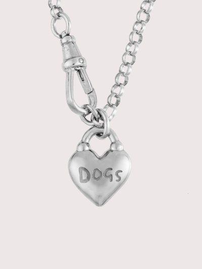 LO x Good Daze Dog Lover Necklace Silver