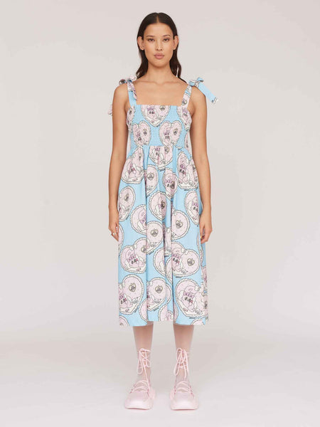 Lazy oaf x studio arhoj pinafore dress hotsell