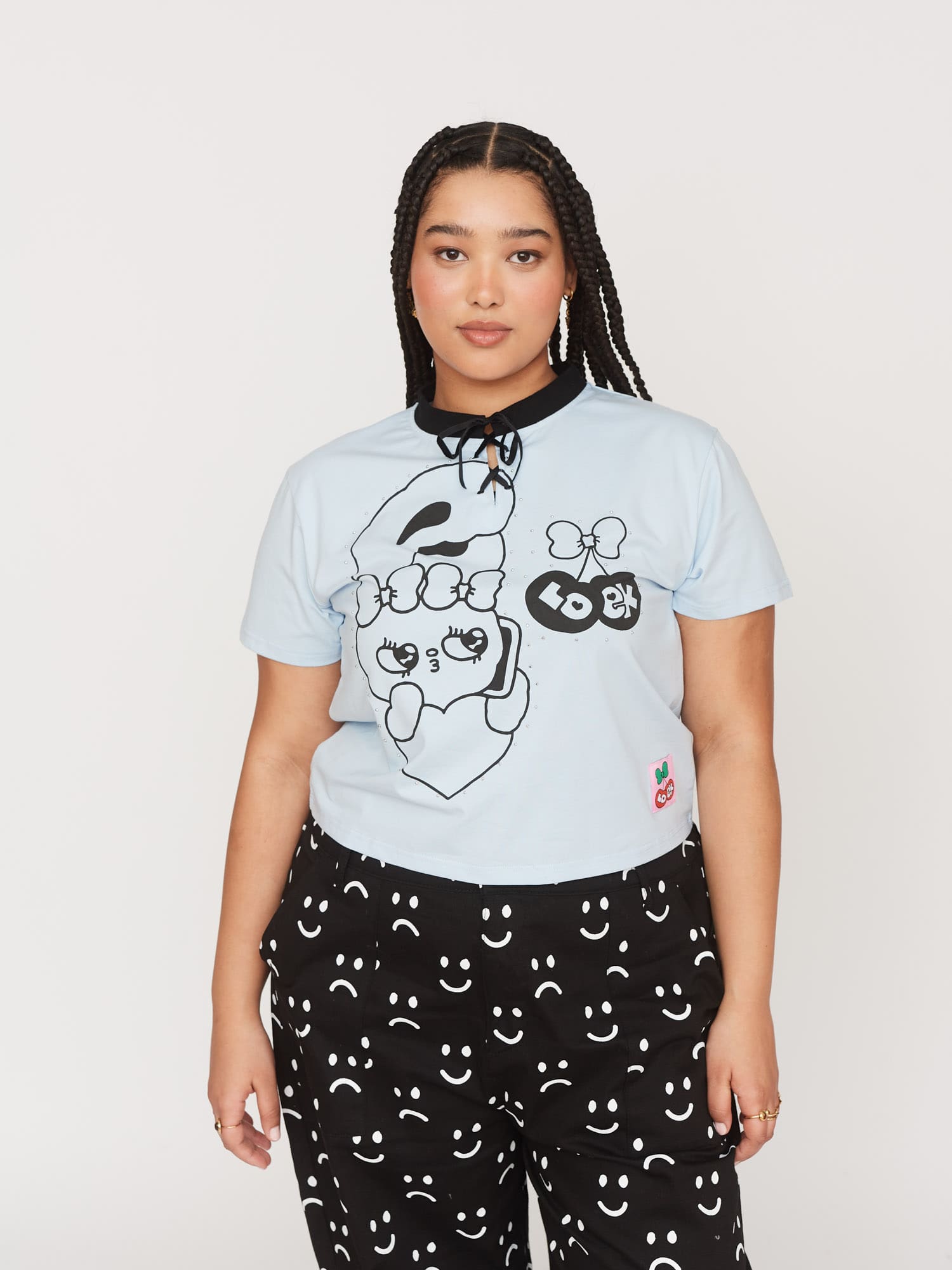 Lazy ranchy oaf not here bunny sweatshirt