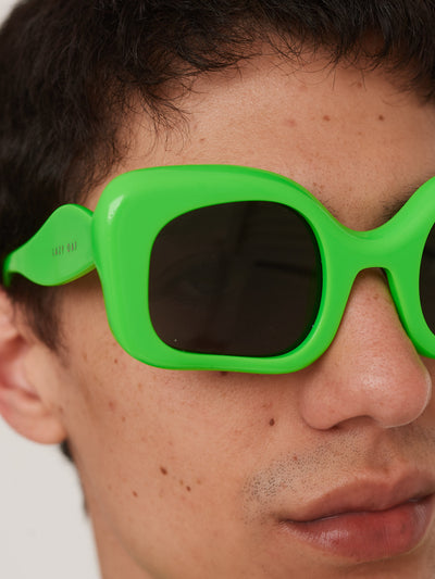 LO X Yuma Labs Green Eyed Monster Sunglasses