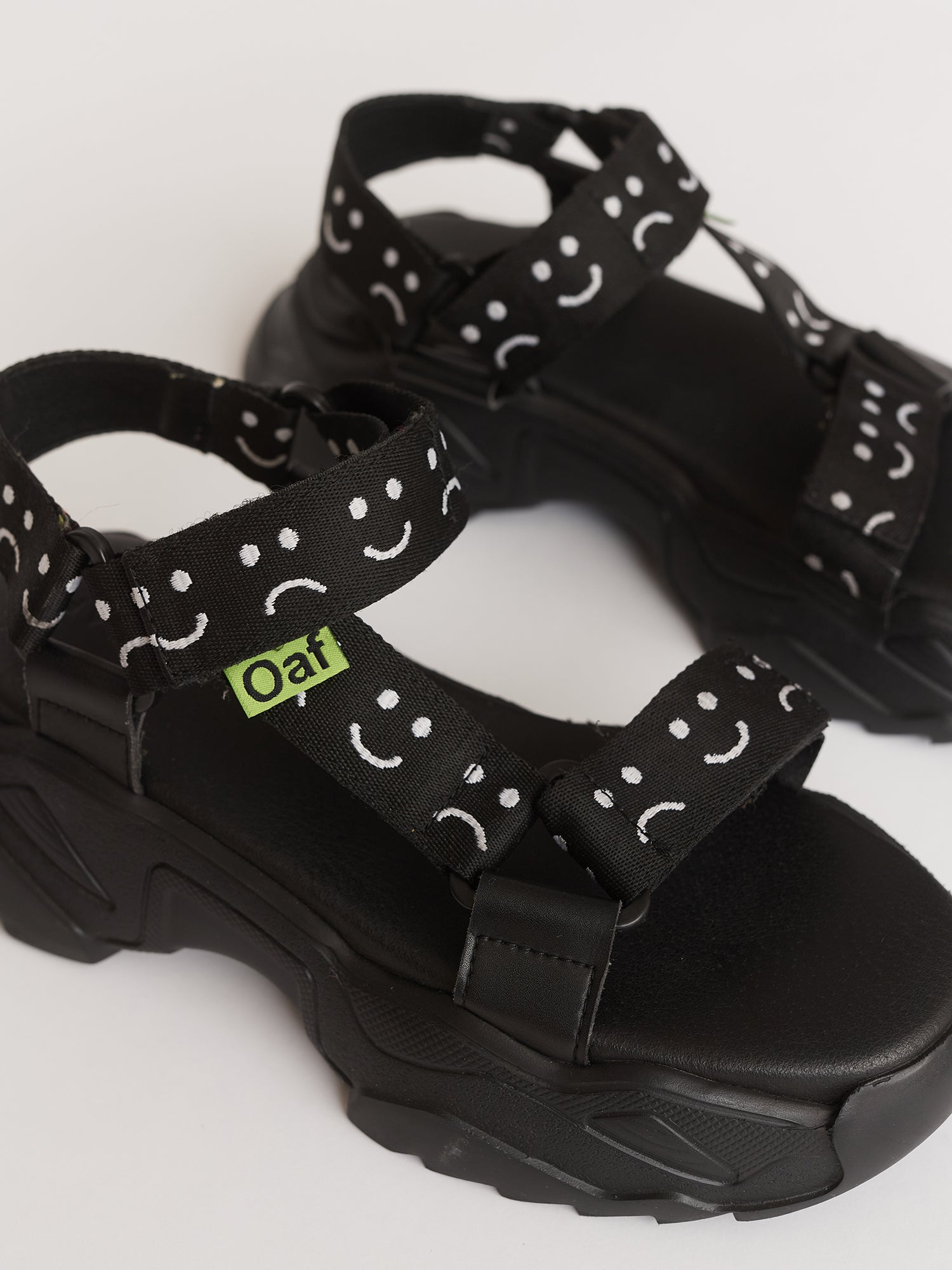 Happy Sad Velcro Sandal Lazy Oaf