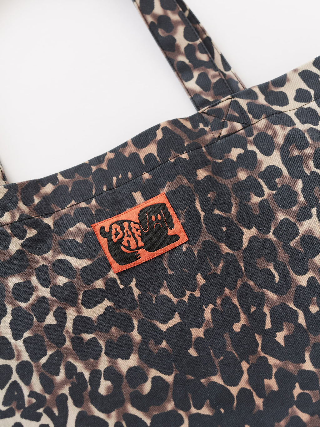 Leopard Frill Tote Bag