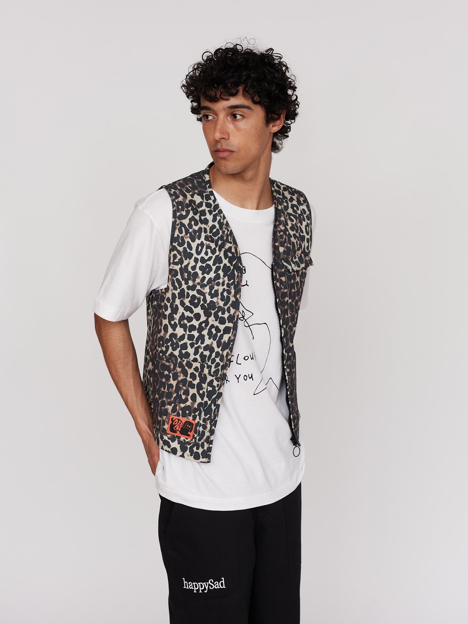 Leopard Gilet