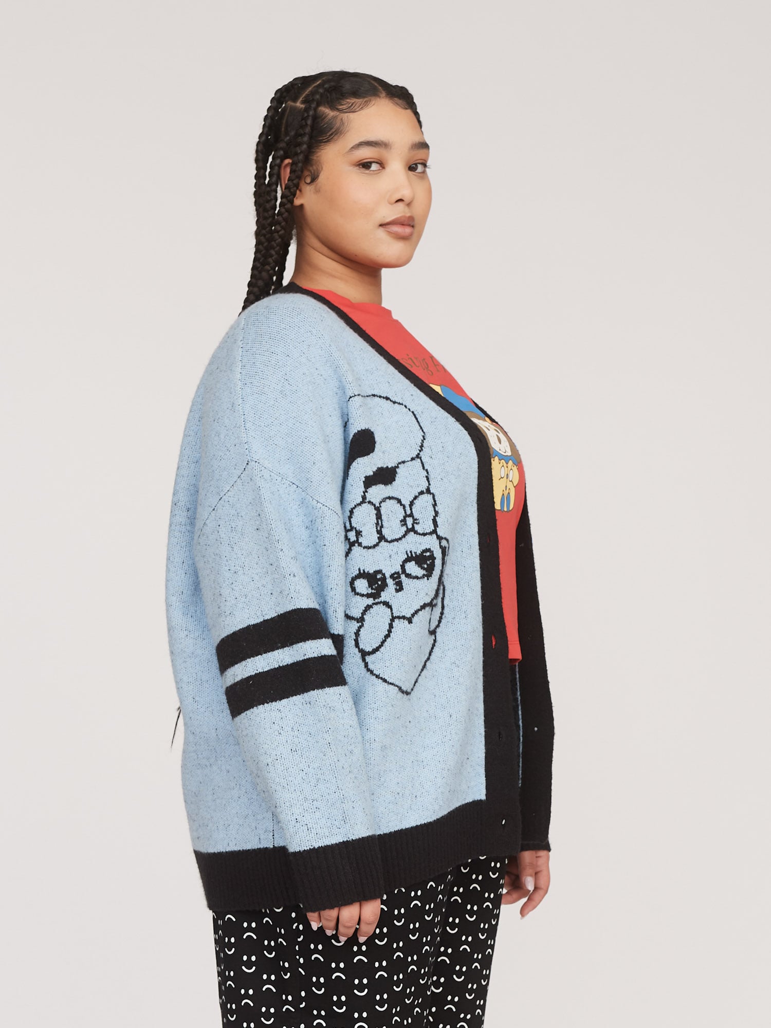 Lazy oaf opor not here bunny sweatshirt