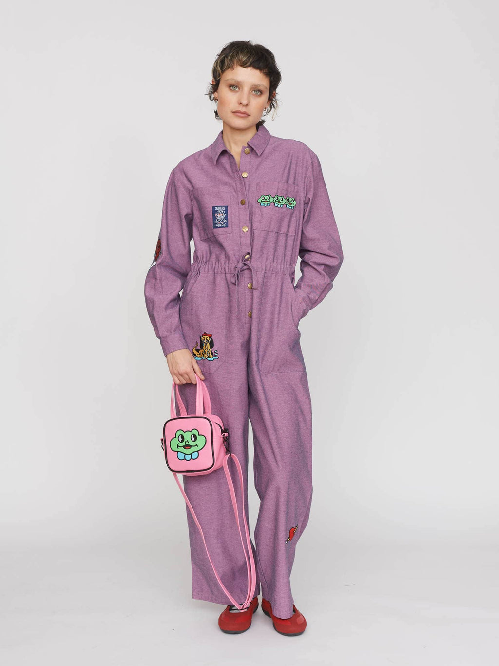 Collection-women-landing, collection-women-new-in-1, collection-jumpsuits, model:Momo wears size 8 and is 5’9”
