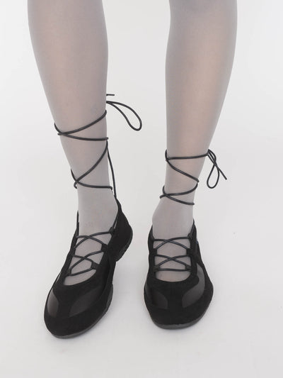 Black Slimbo Ballet Sneakers