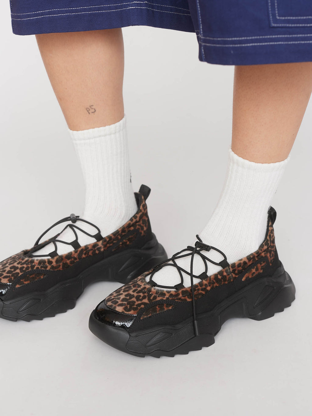 Leopard Bungee Ballet Sneaker