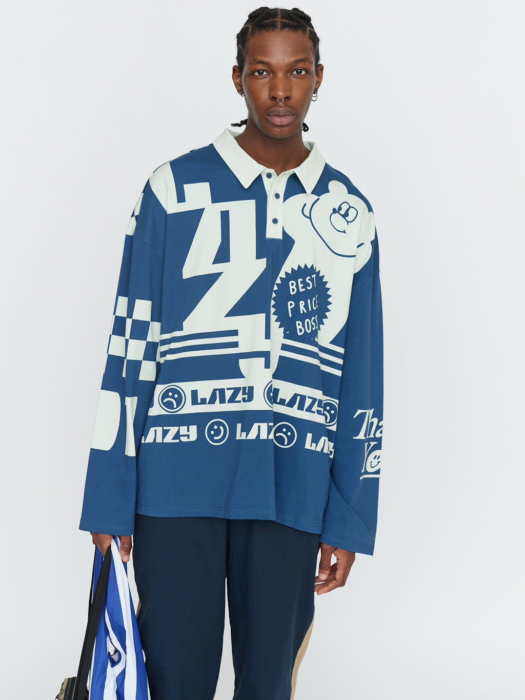 Lazy Bear Rugby Jersey – Lazy Oaf