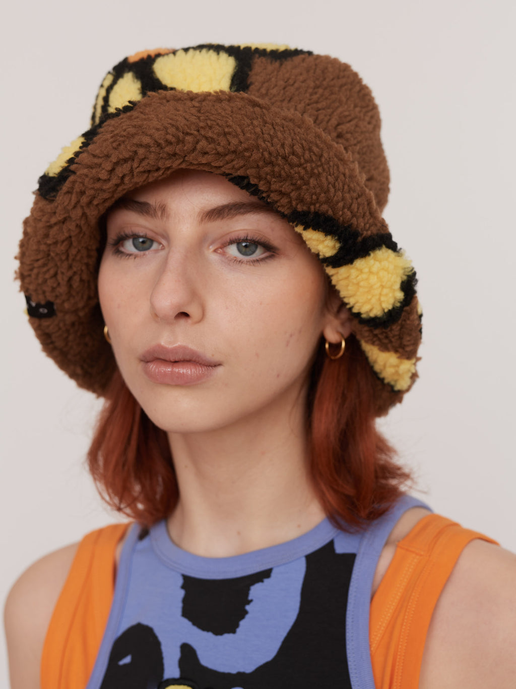 Flower Fleece Hat – Lazy Oaf