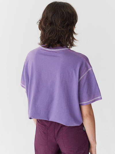 Lazy Oaf Contrast Stitch Oaf T-Shirt