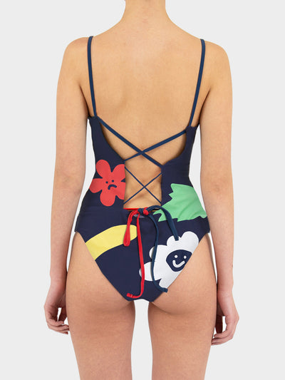 Lazy Oaf Flower Bed Swimsuit