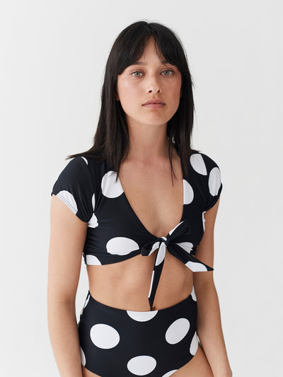 Lazy Oaf Giant Polka Dot Bikini Top