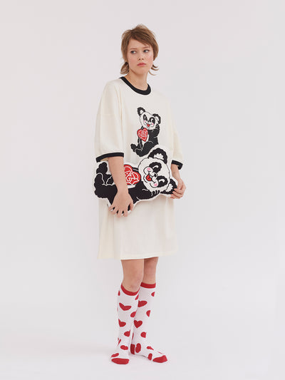 Lazy Oaf Happy Panda Sleep Tee