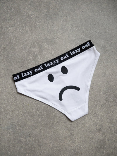 Happy Sad Knicker Set