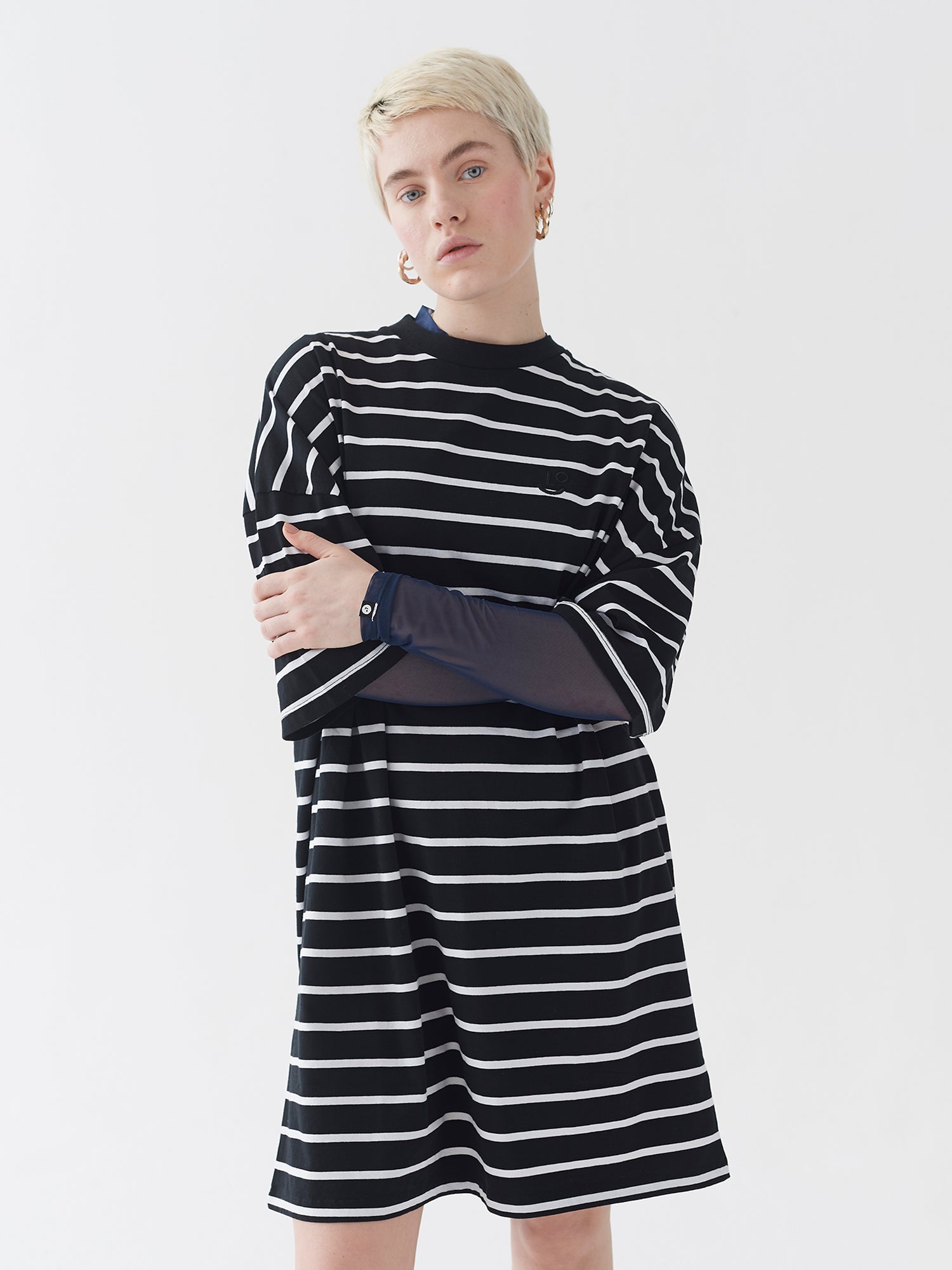 NWT Lazy Oaf fashion striped dress!