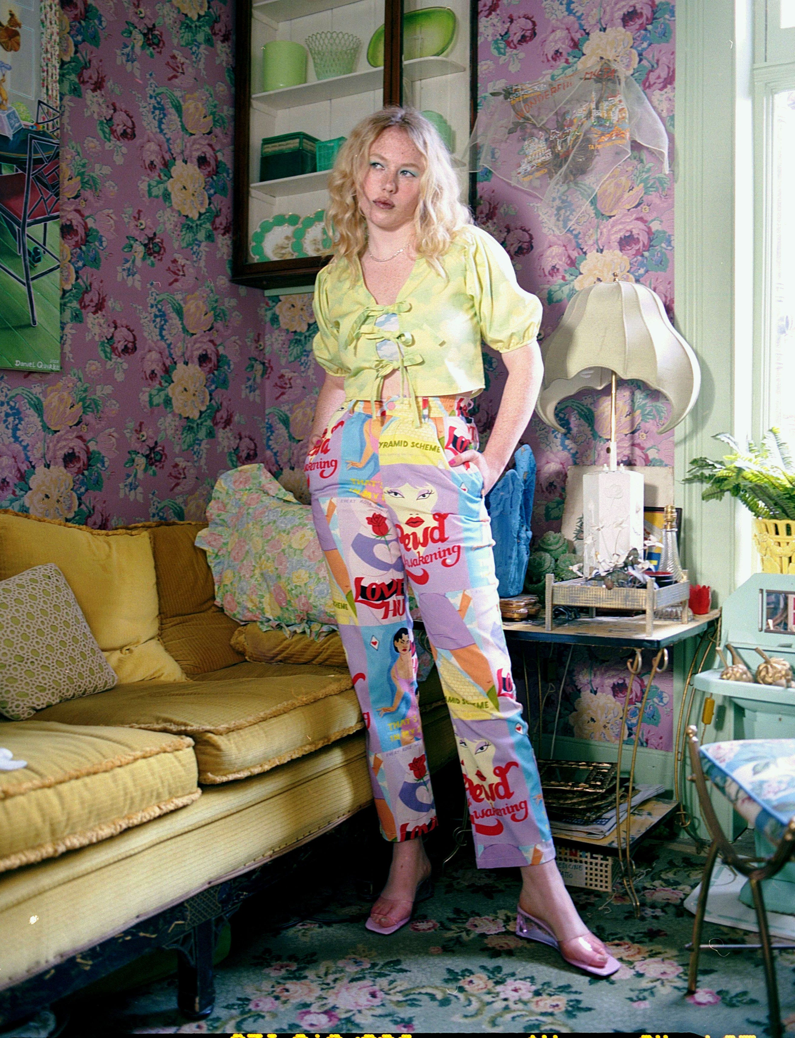 Lazy oaf hotsell cat trousers