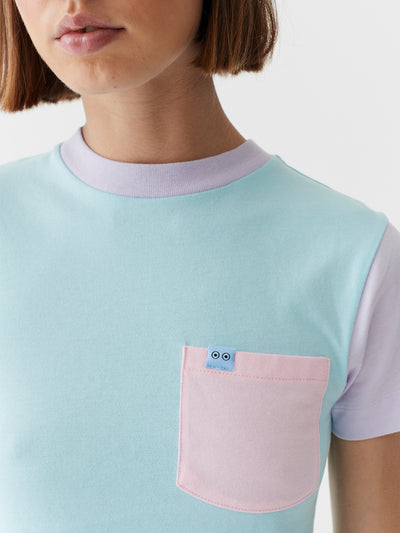 Lazy Oaf x Studio Arhoj Colour Block Fitted T-Shirt