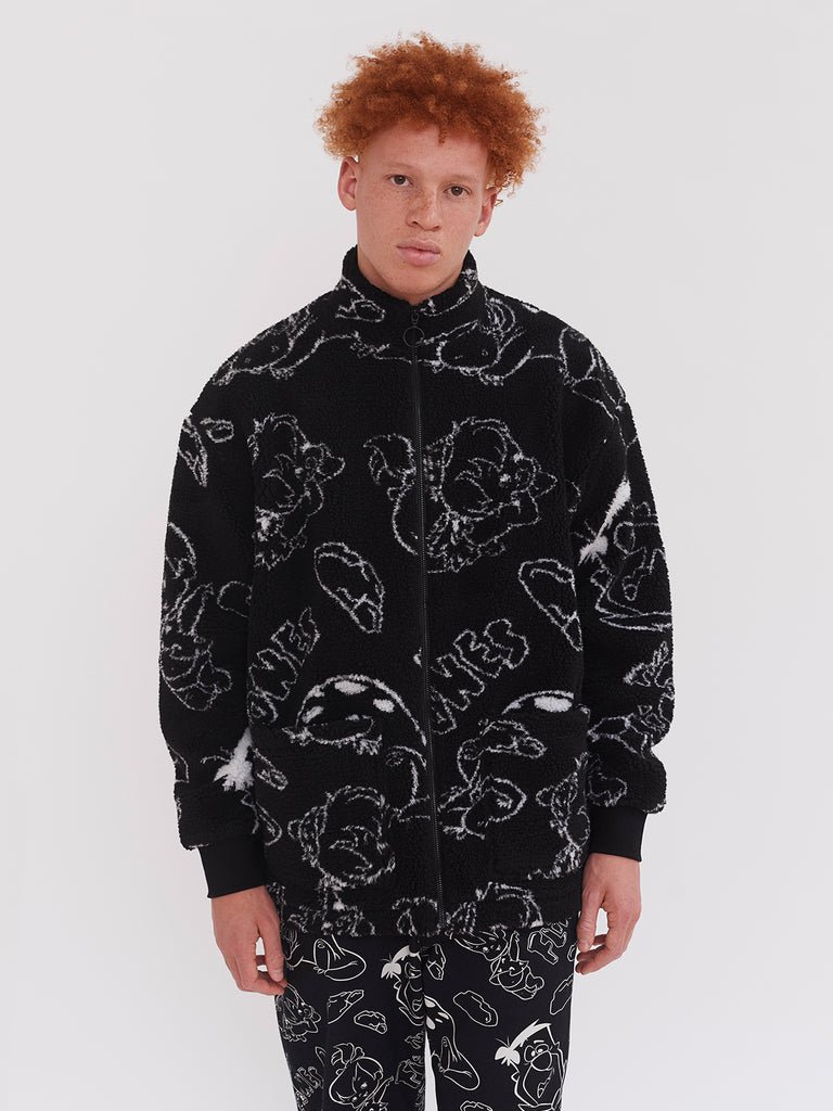 Lazy Oaf x The Flintstones Character Fleece