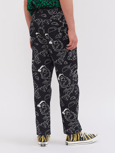 Lazy Oaf x The Flintstones Unisex Character Pants