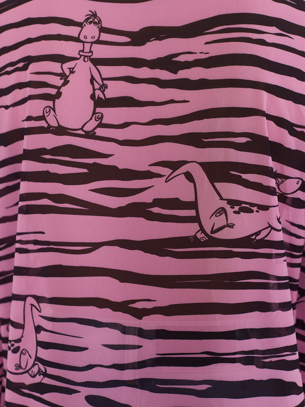 Lazy Oaf x The Flintstones Sheer Dino Shirt Dress