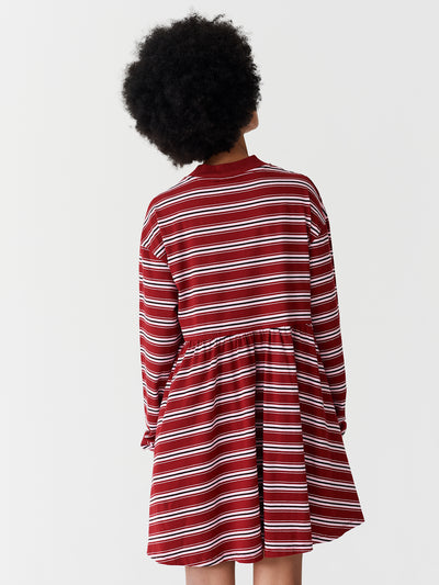 Lazy Oaf Stripy Long Sleeve Sally Dress