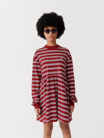 Lazy Oaf Stripy Long Sleeve Sally Dress