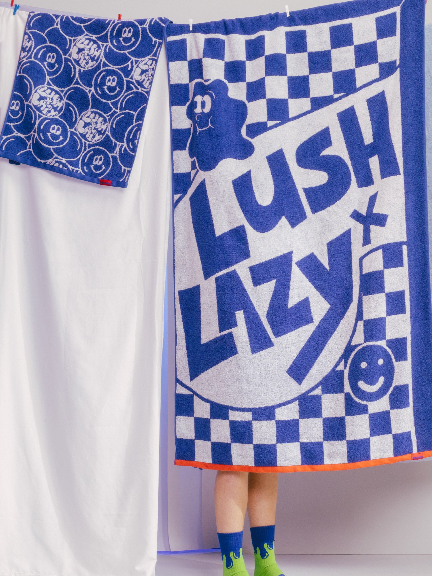 LO x Lush Bath Towel – Lazy Oaf