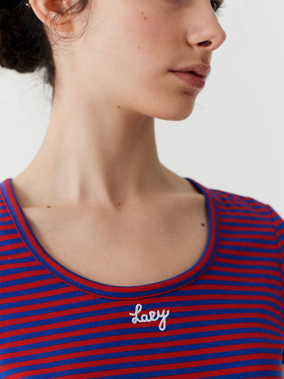 Lazy Oaf Lazy Stripe T-Shirt