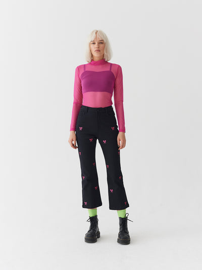 Lazy Oaf Little Bow Kick Flares