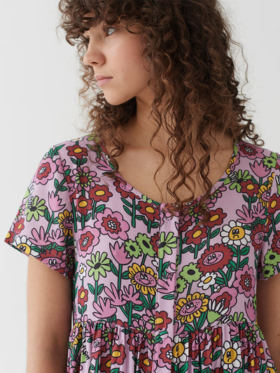 Lazy Oaf Mixed Bunch Flower Dress