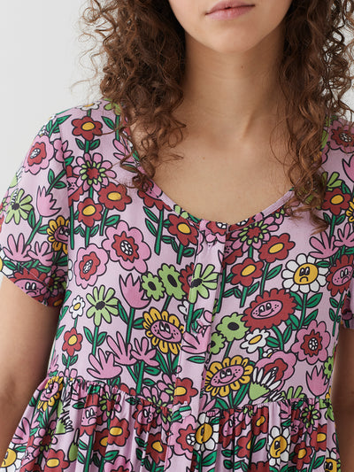 Lazy Oaf Mixed Bunch Flower Dress