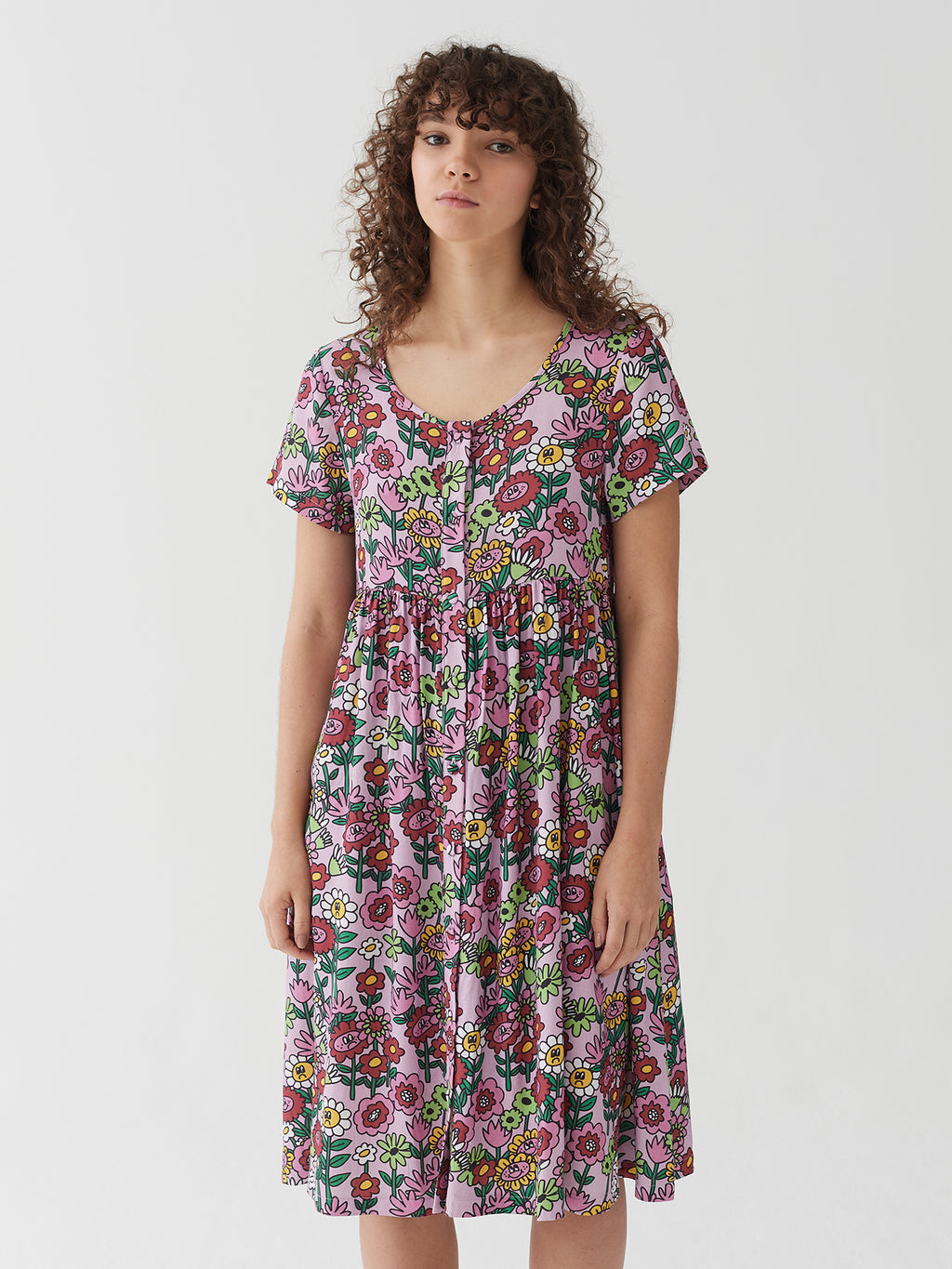 Lazy Oaf Mixed Bunch Flower Dress