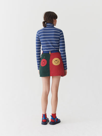 Lazy Oaf x Mr. Men Mr. Happy Mr. Wrong Skirt