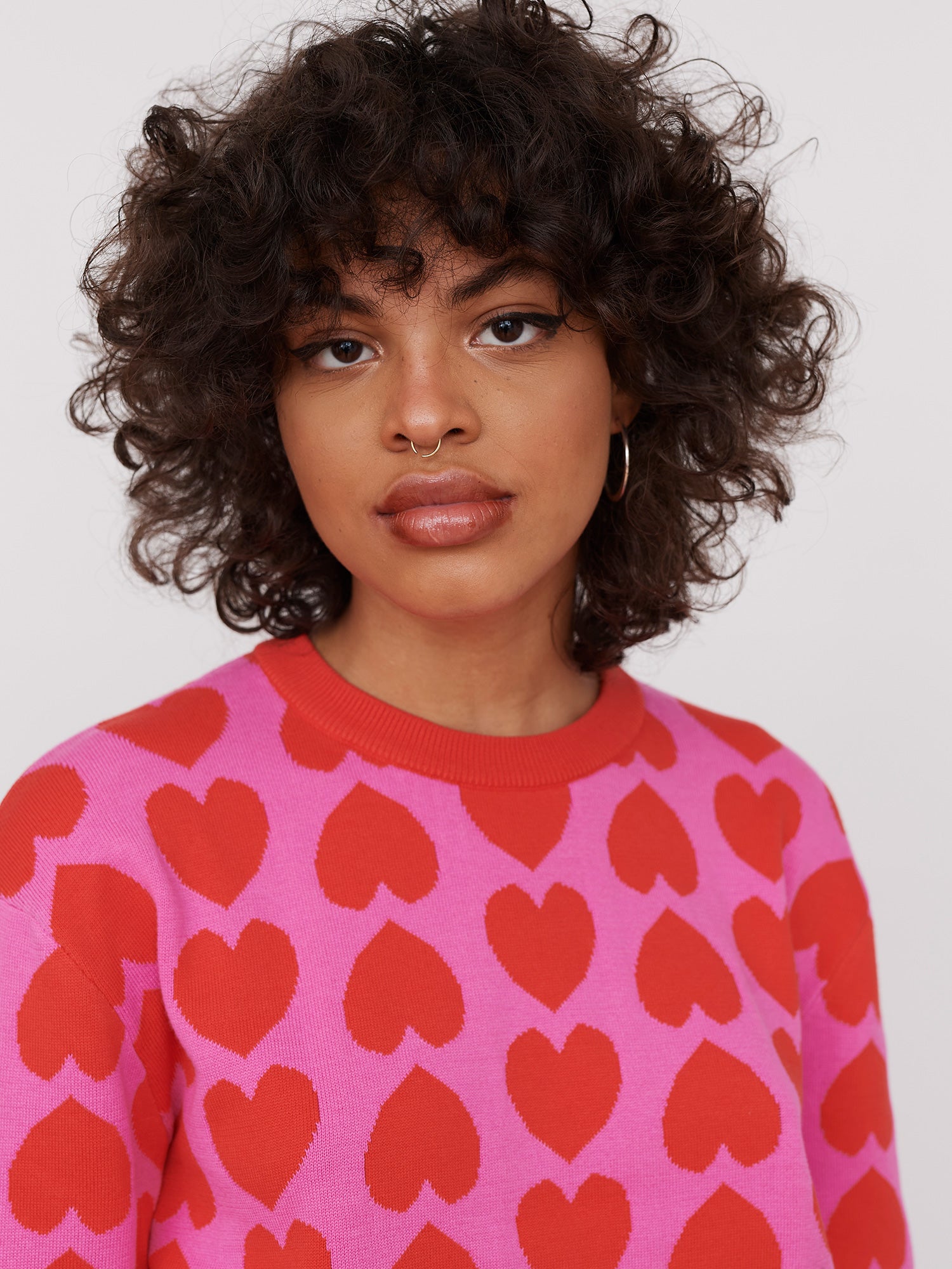 Lazy oaf heart on sale sweater