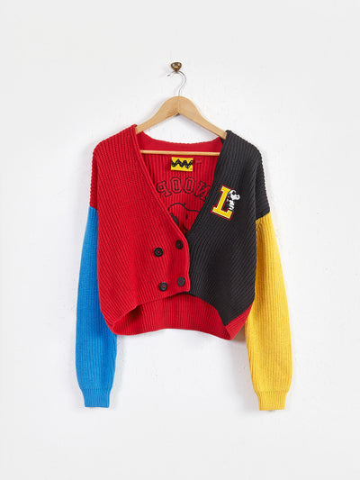 Lazy Oaf x Peanuts Double Breasted Cardigan